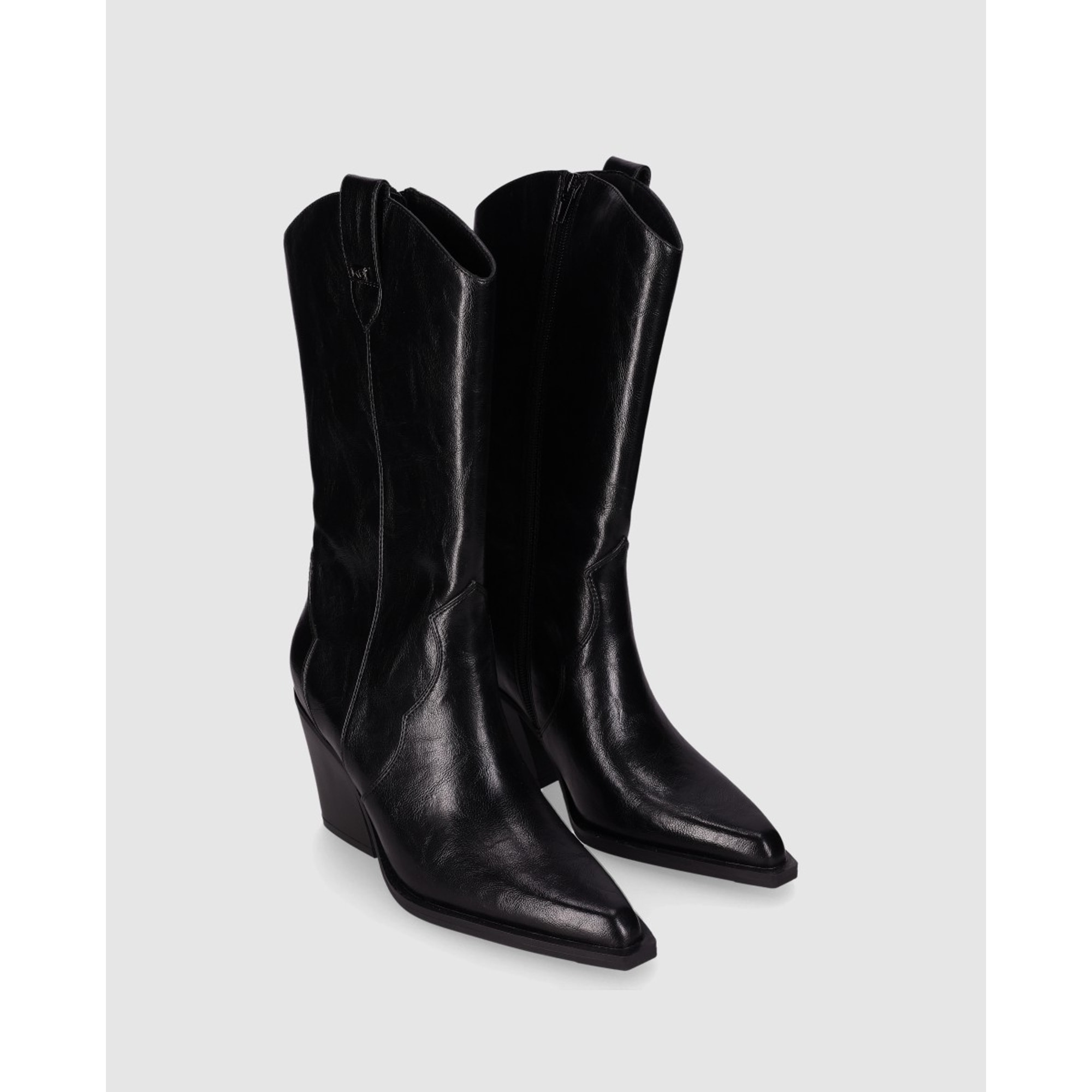 Botas - Negro - Tacón: 7 cm
