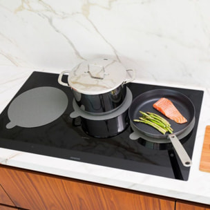 Protège plaque NOSTIK en silicone, lot de 4, induction uniquement