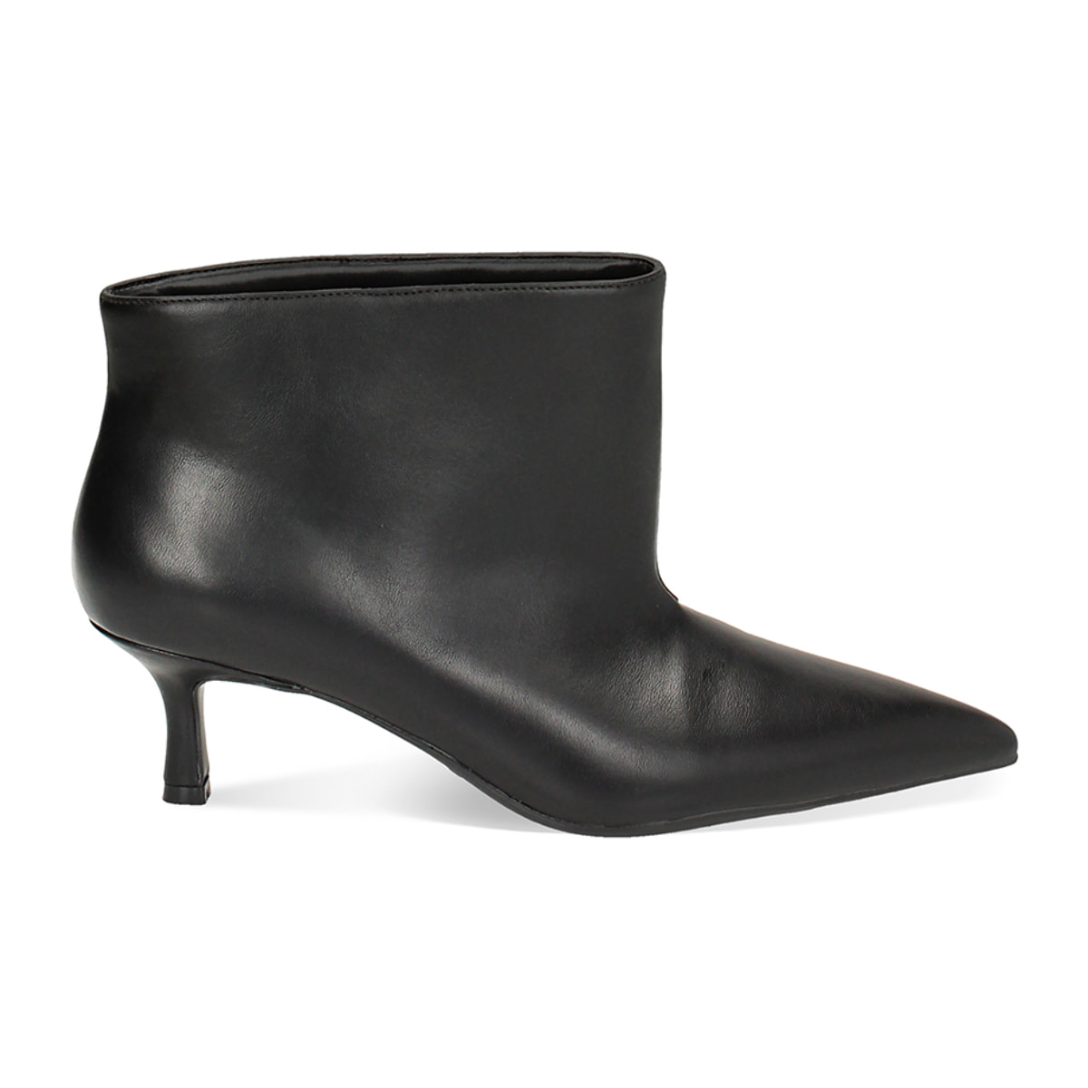 Tronchetto nero, tacco 5,5 cm
