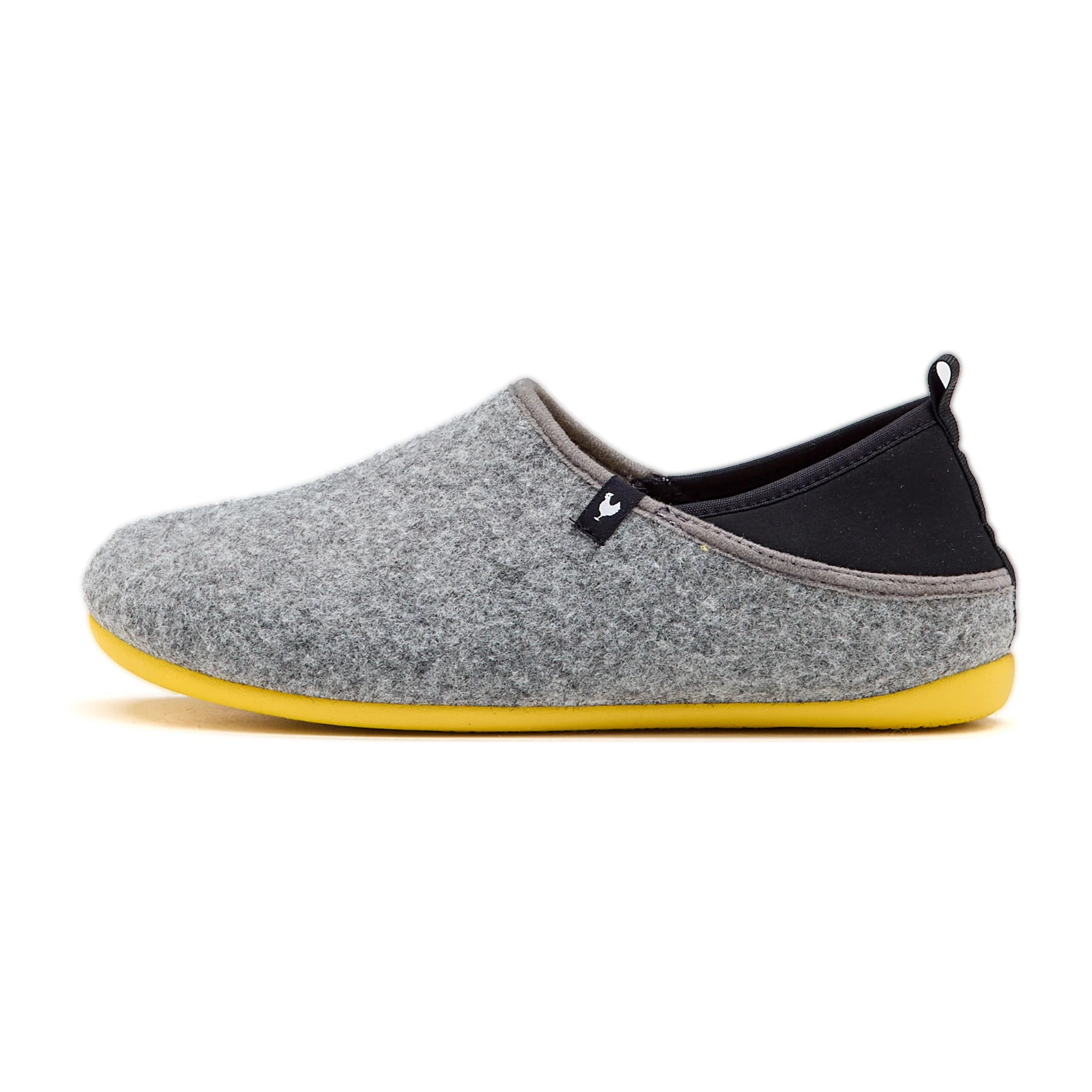 Zapatillas De Casa Lanna Dual Fit Woman Gris & Amarillo