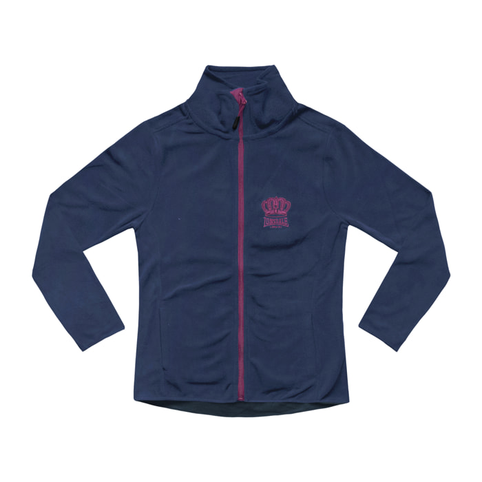 Felpa Giacca Donna LONSDALE Zip Pile
