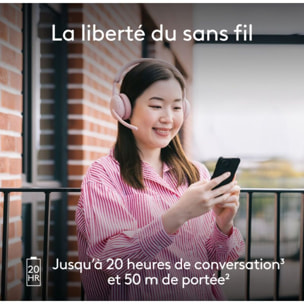 Micro-casque LOGITECH Zone Wireless 2 ROSE