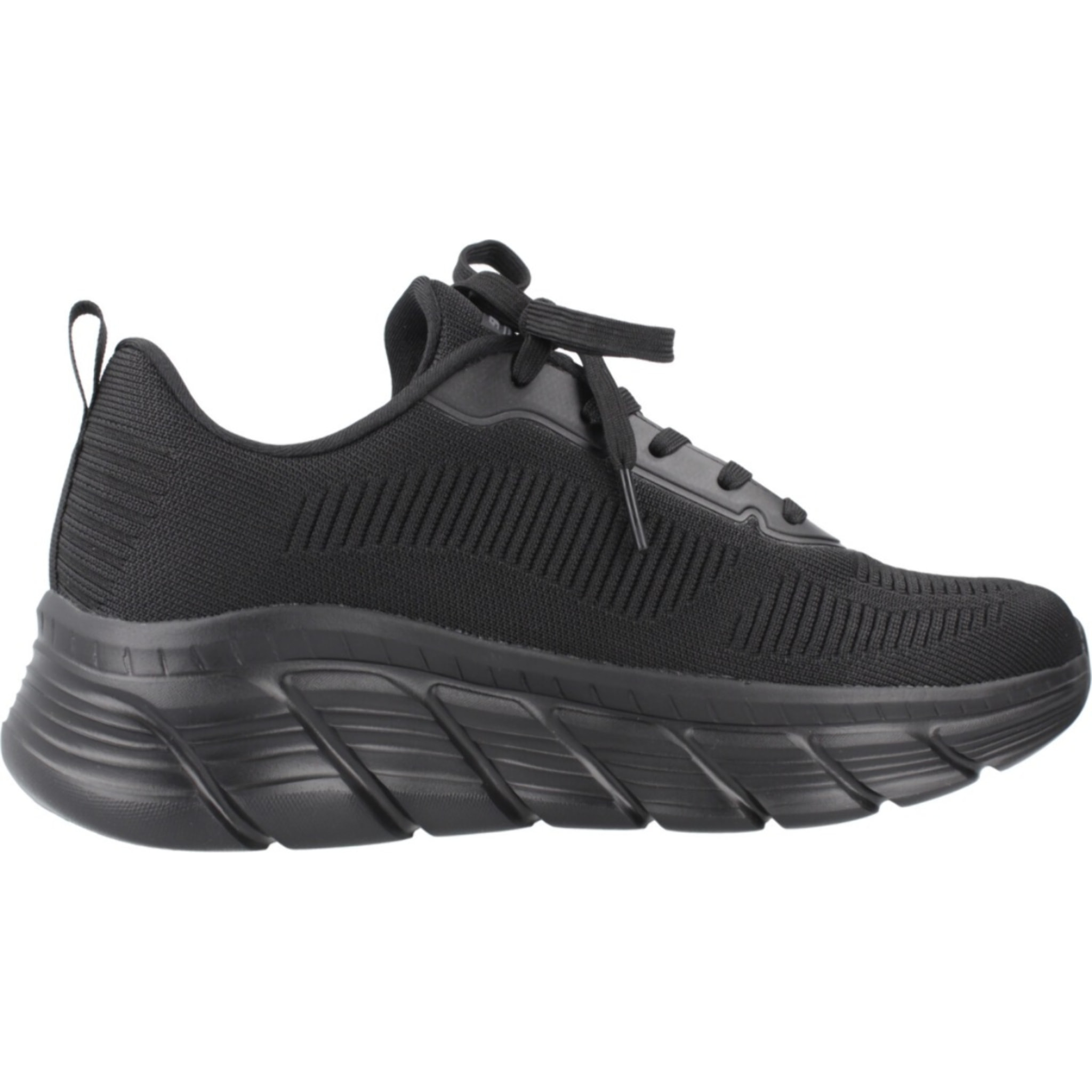 Sneakers De  Mujer Bobs B Flex Hi Flying Hi Negro