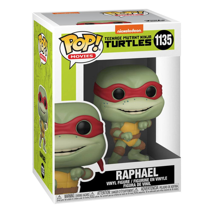 Tartarughe Ninja Funko Pop Film Vinile Figura Raphael 9 Cm