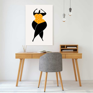 Tableau silhouette estivale Toile imprimée