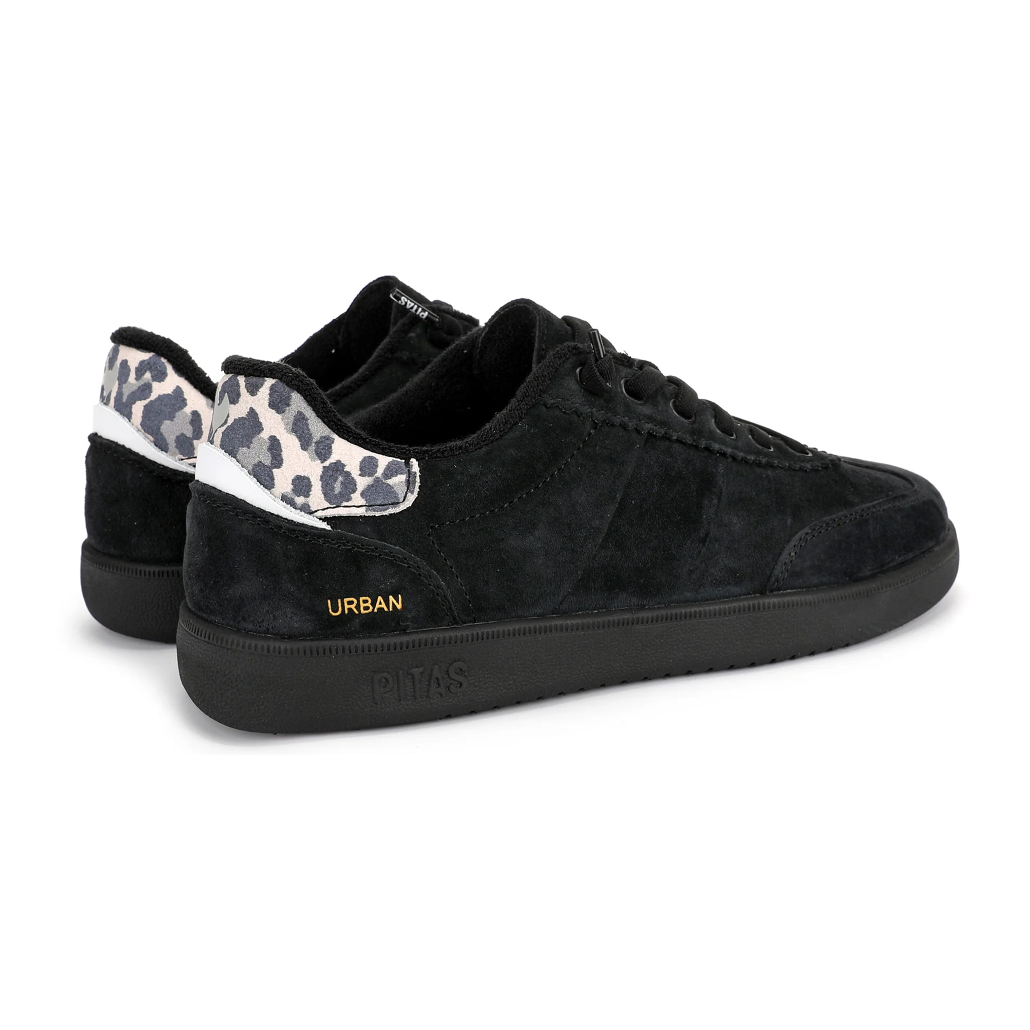 Zapatillas Urban Woman Negro Animal Print
