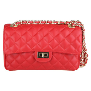 Chicca Borse Borsa a Spalla Rosso