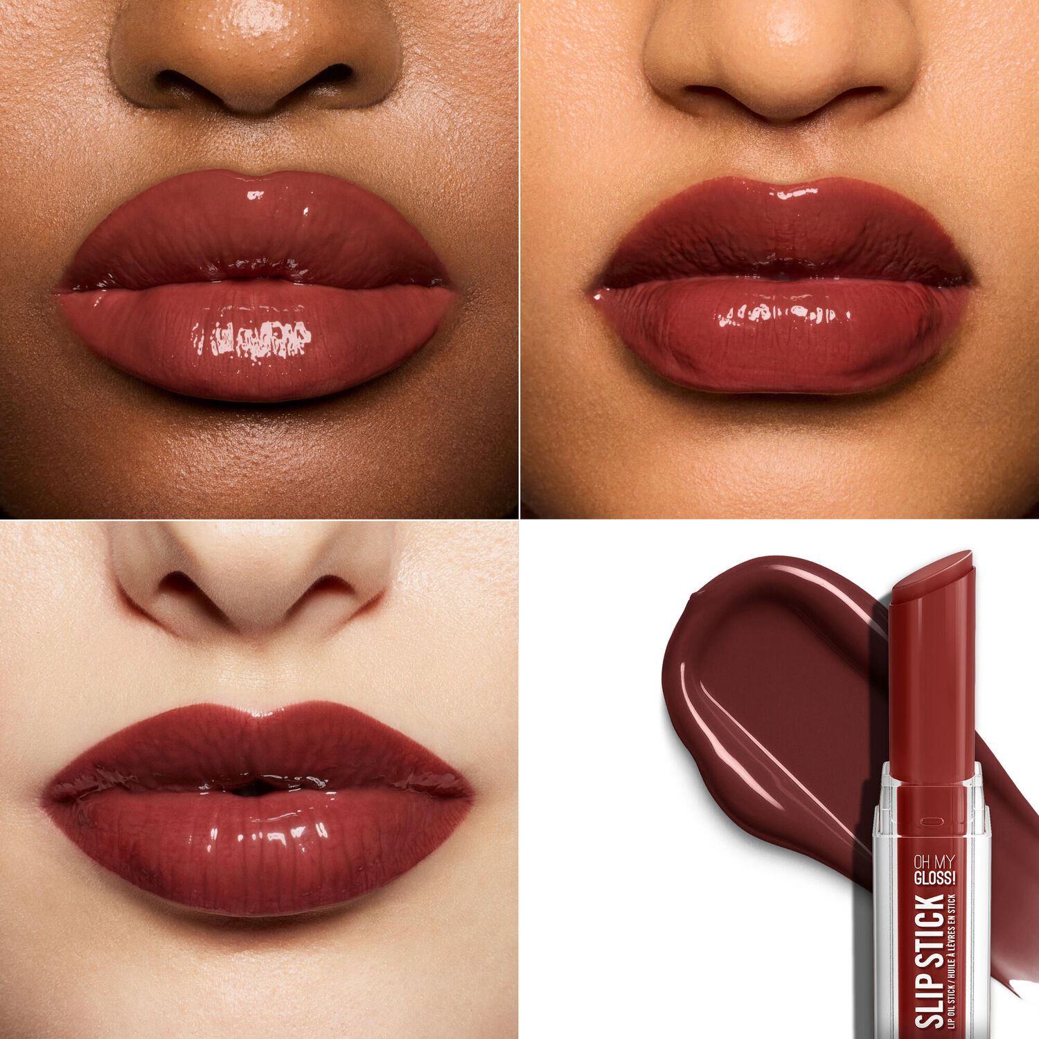 Oh My Gloss! Slip Stick - Huile à Lèvres en Stick Brillance Miroir