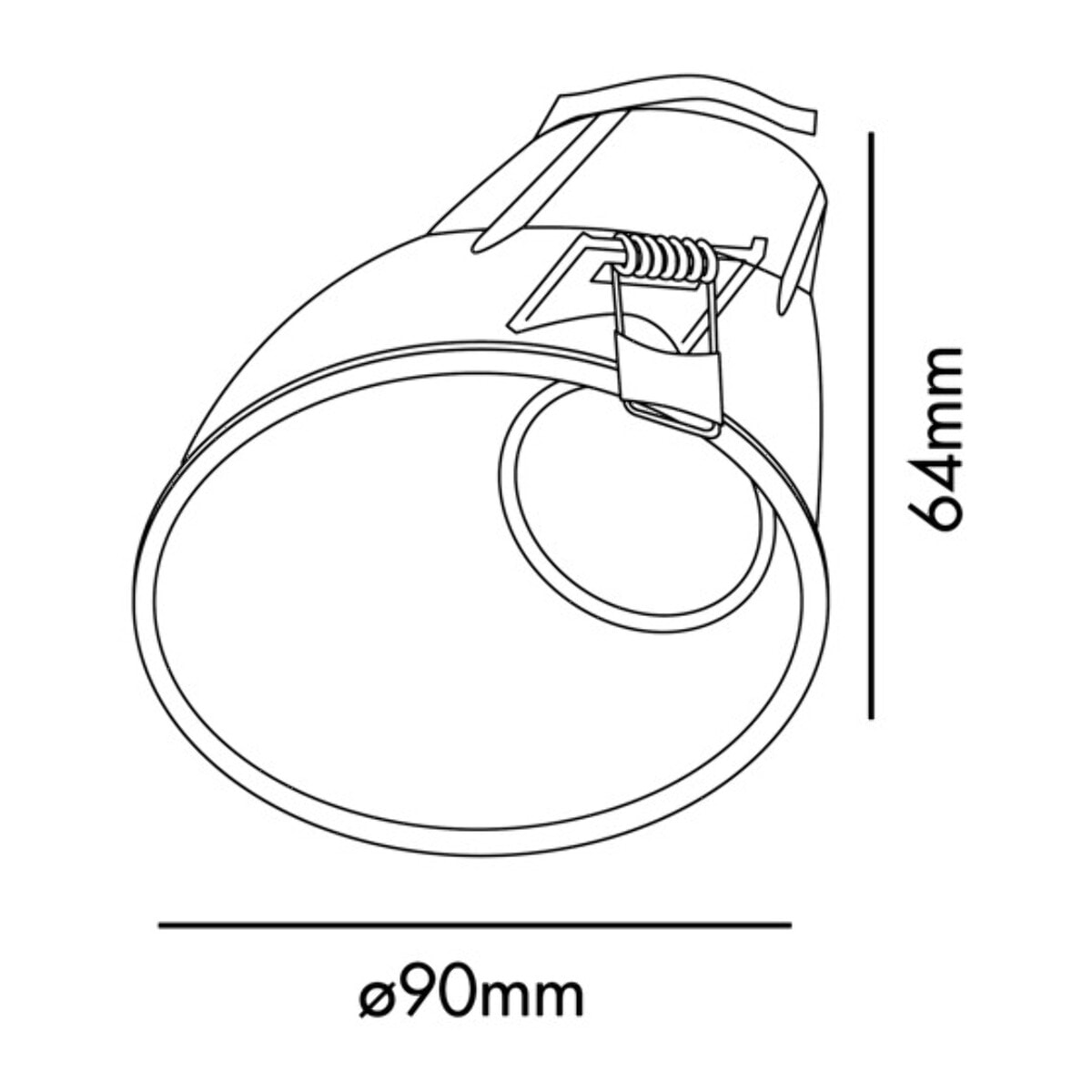 FRESH Wall washer oro GU10 25°