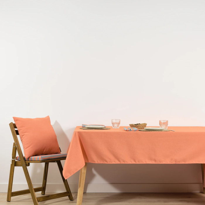 Nappe en tissu jacquard Maglia uni Orange