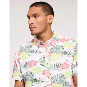 Camisa Manga Corta Blanco - Thunder