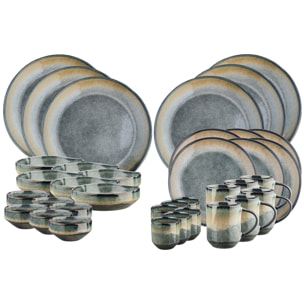 Service Complet GENESIS - 36 pièces - Terre