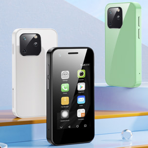 DAM  Smartphone Mini XS13 3G, Android 6.0, 1GB RAM + 8GB. Schermo da 2,4''. 4,1x1,1x8,4 cm. Colore rosa