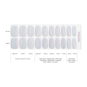 Stickers gel - 0011 Fairytale Chrome