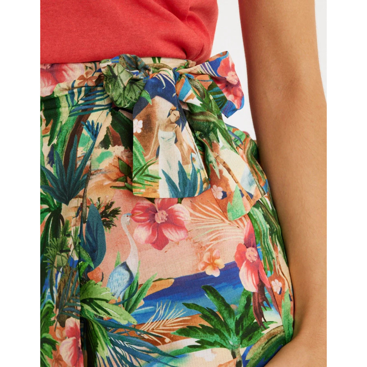 Falda Pantalón Multicolor - Ella