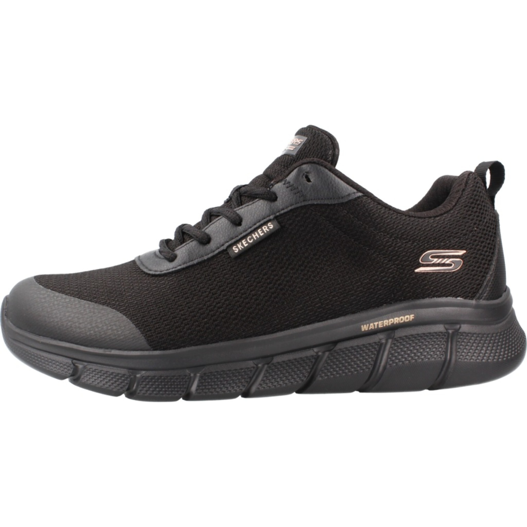 Sneakers De  Mujer 117351s Bobs B Flex Flex Proof Negro