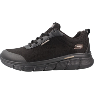 Sneakers De  Mujer 117351s Bobs B Flex Flex Proof Negro