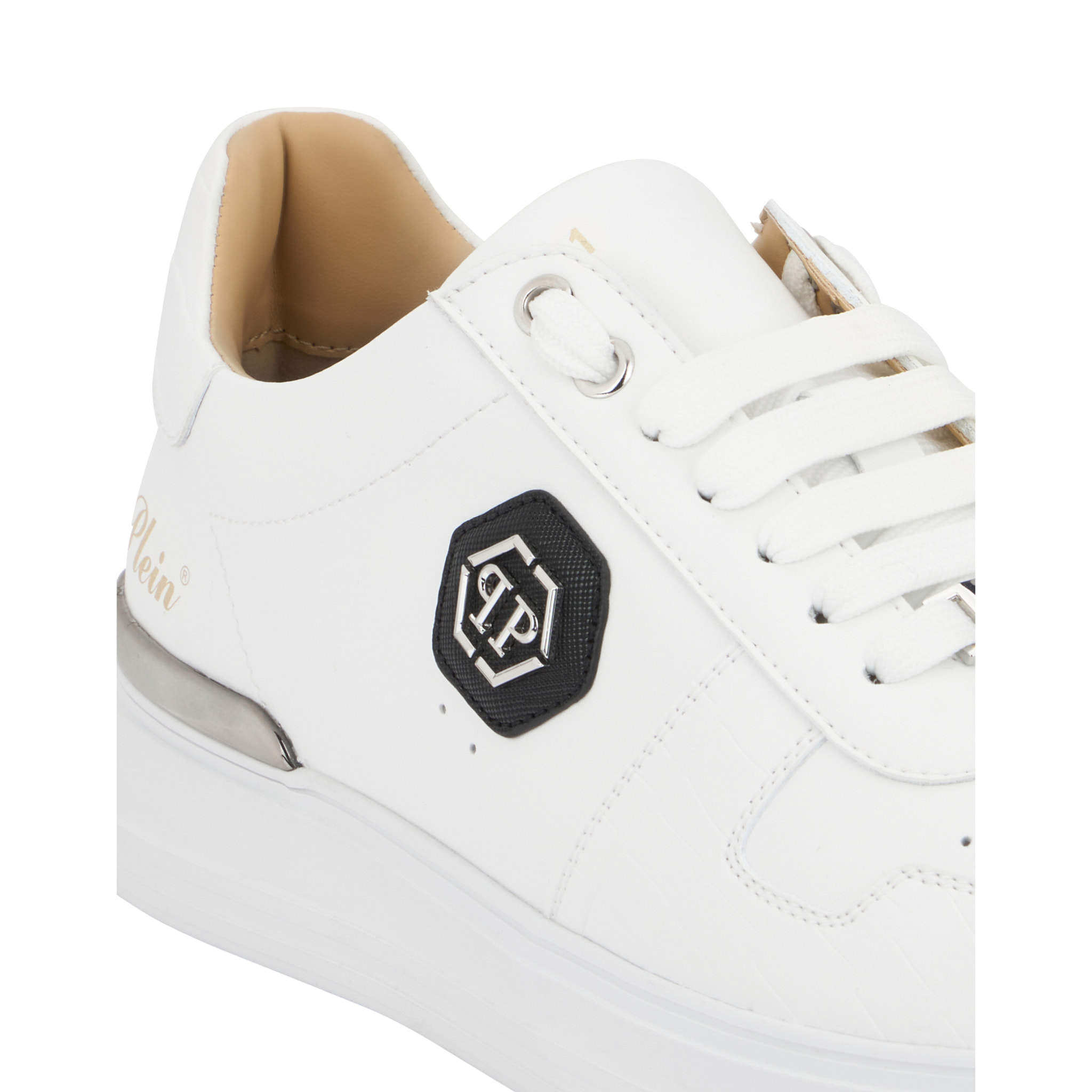 PHILIPP PLEIN Lo-Top Sneakers COCCO