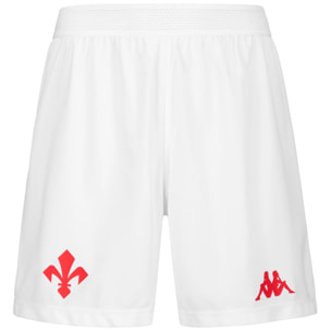 Pantaloni Corti Kappa Uomo Kombat Ryder Pro Fiorentina Bianco