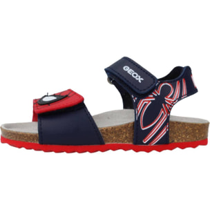 Sandalias Niño de la marca GEOX  modelo B SANDAL CHALKI BOY AZUL