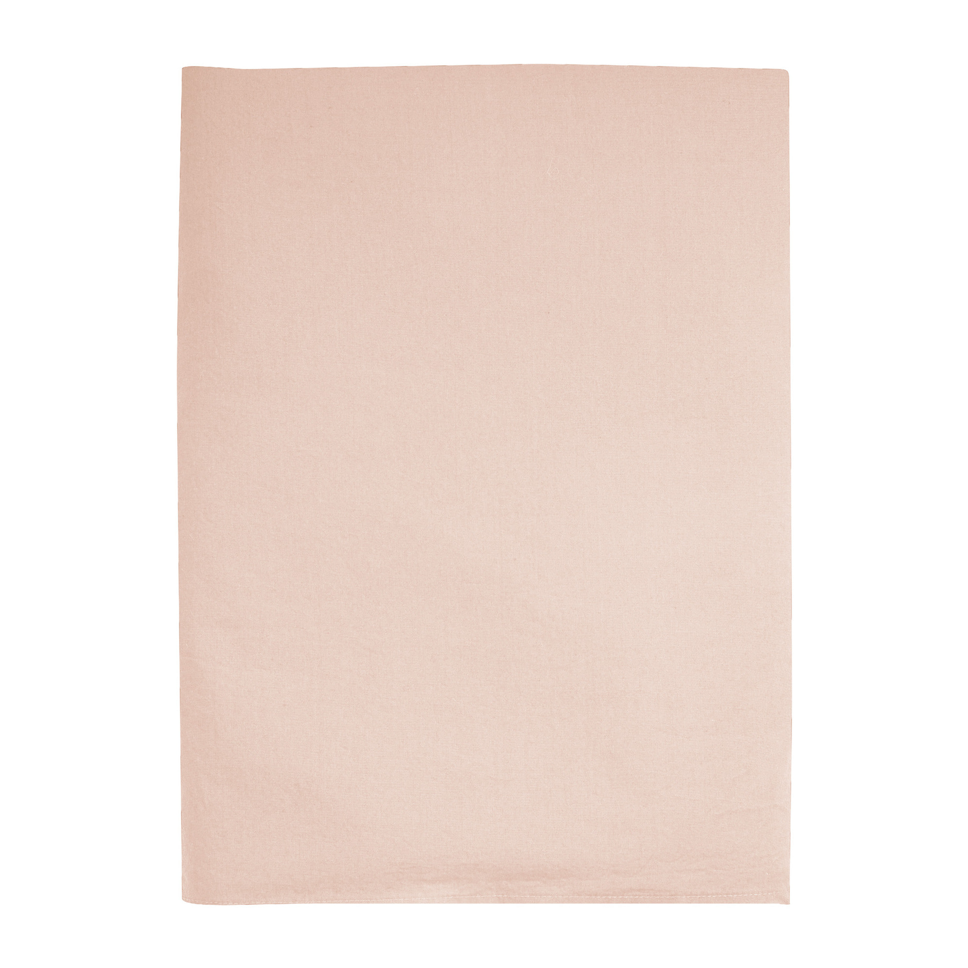 Drap plat en percale de coton lavé, DOUCEUR LAVÉE