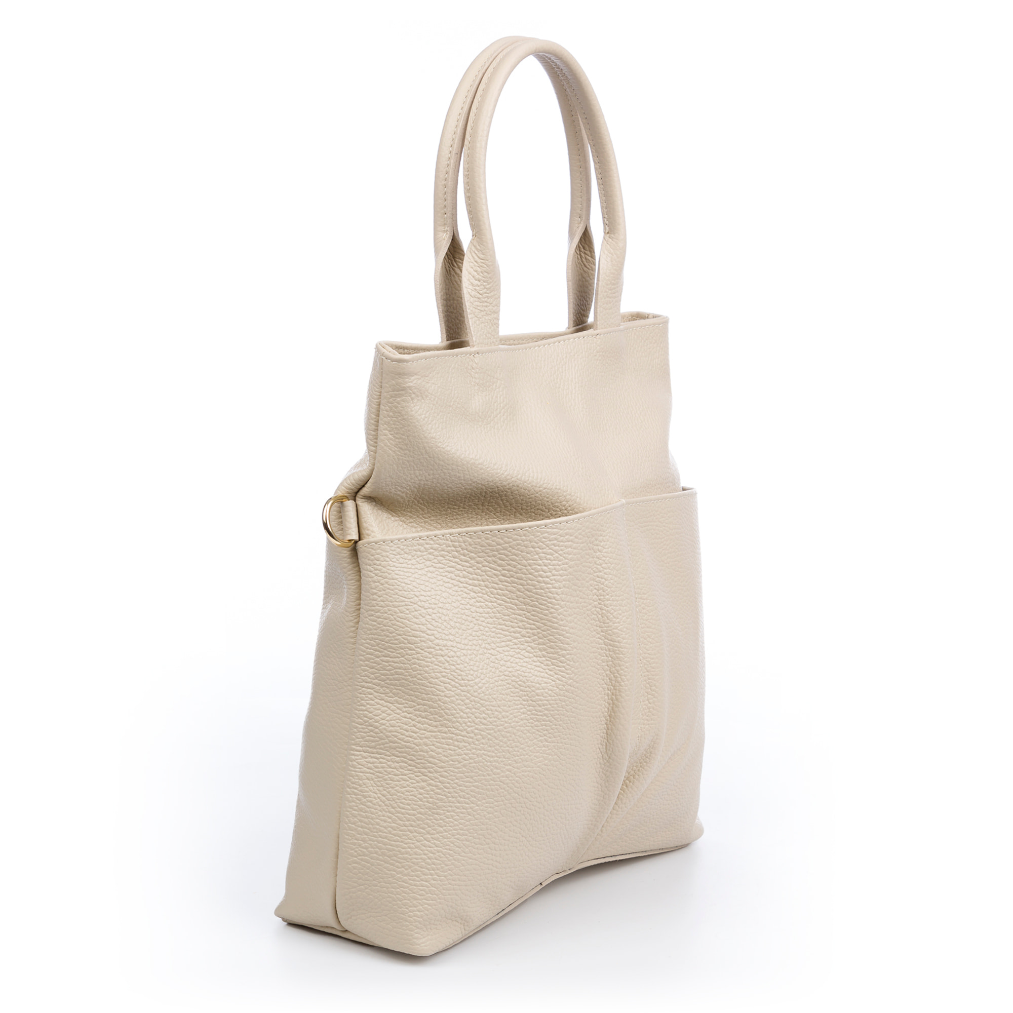 Bedizzole Borsa a spalla Donna. Pelle autentica Dollaro.