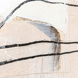 Peinture Frame Dust 75x55cm grise Kare Design