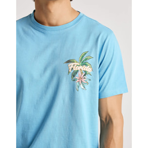 Camiseta Manga Corta Azul - Villagator