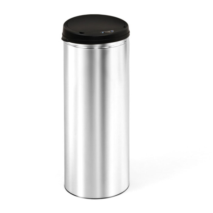 Poubelle automatique ronde 50L