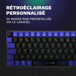Clavier gamer sans fil SKILLKORP K20 Ultimate