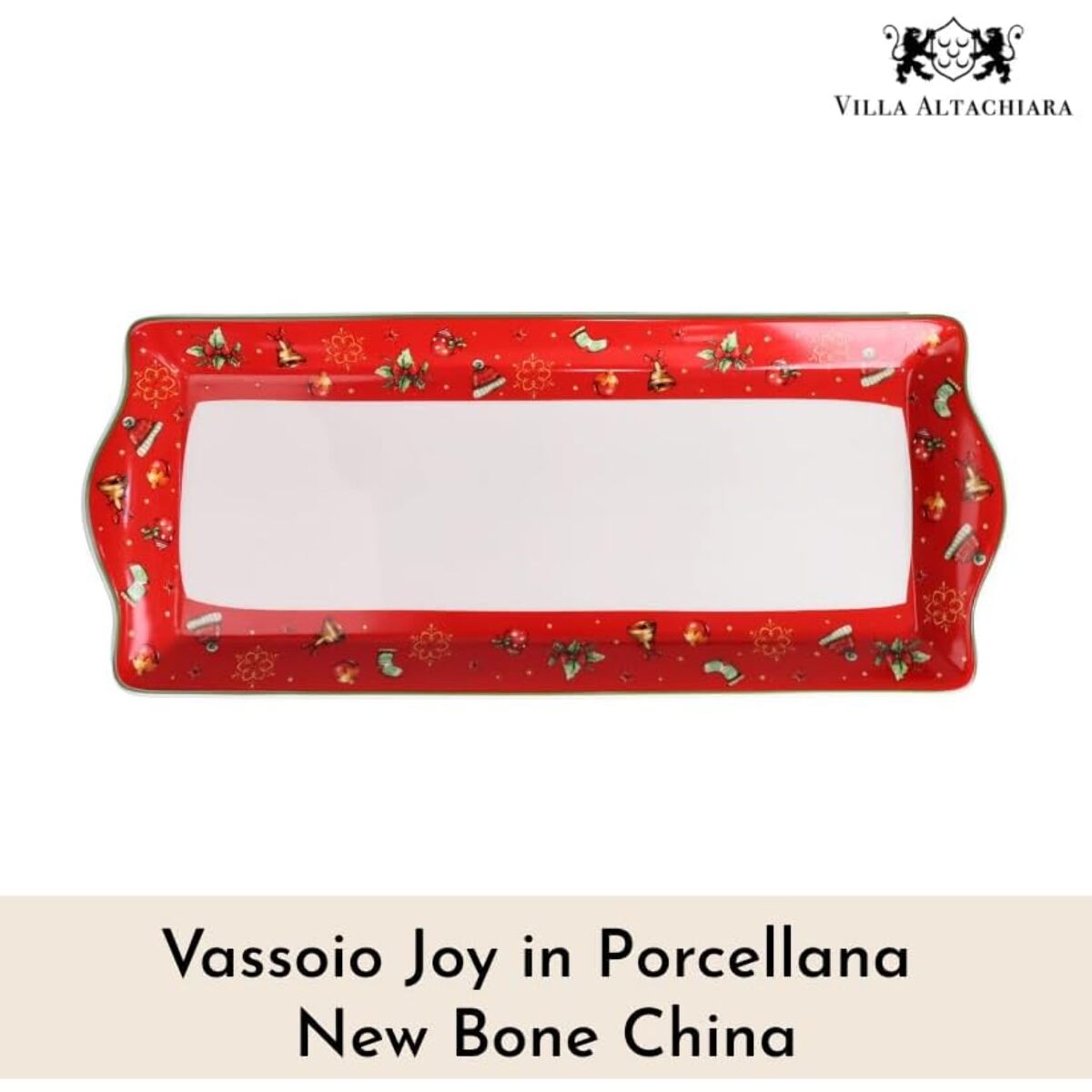 Vassoio Joy in porcellana