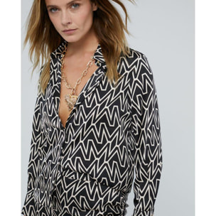 Maglietta corta con logo