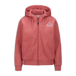 Felpe Kappa Donna LOGO FEMISA Rosa