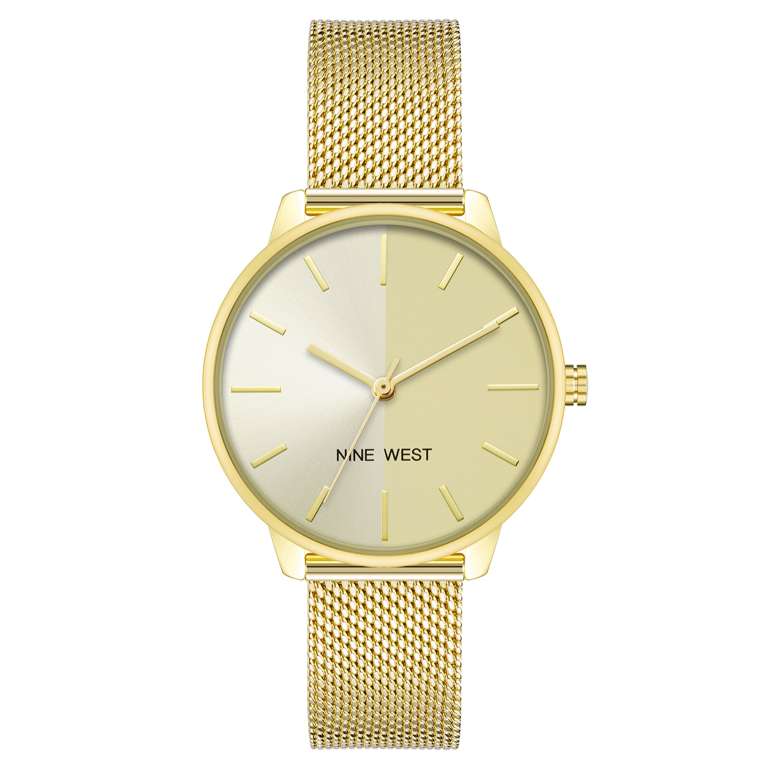 Reloj Nine West NW-2668CHGB Mujer Analogico Cuarzo con Correa de Acero inoxidable