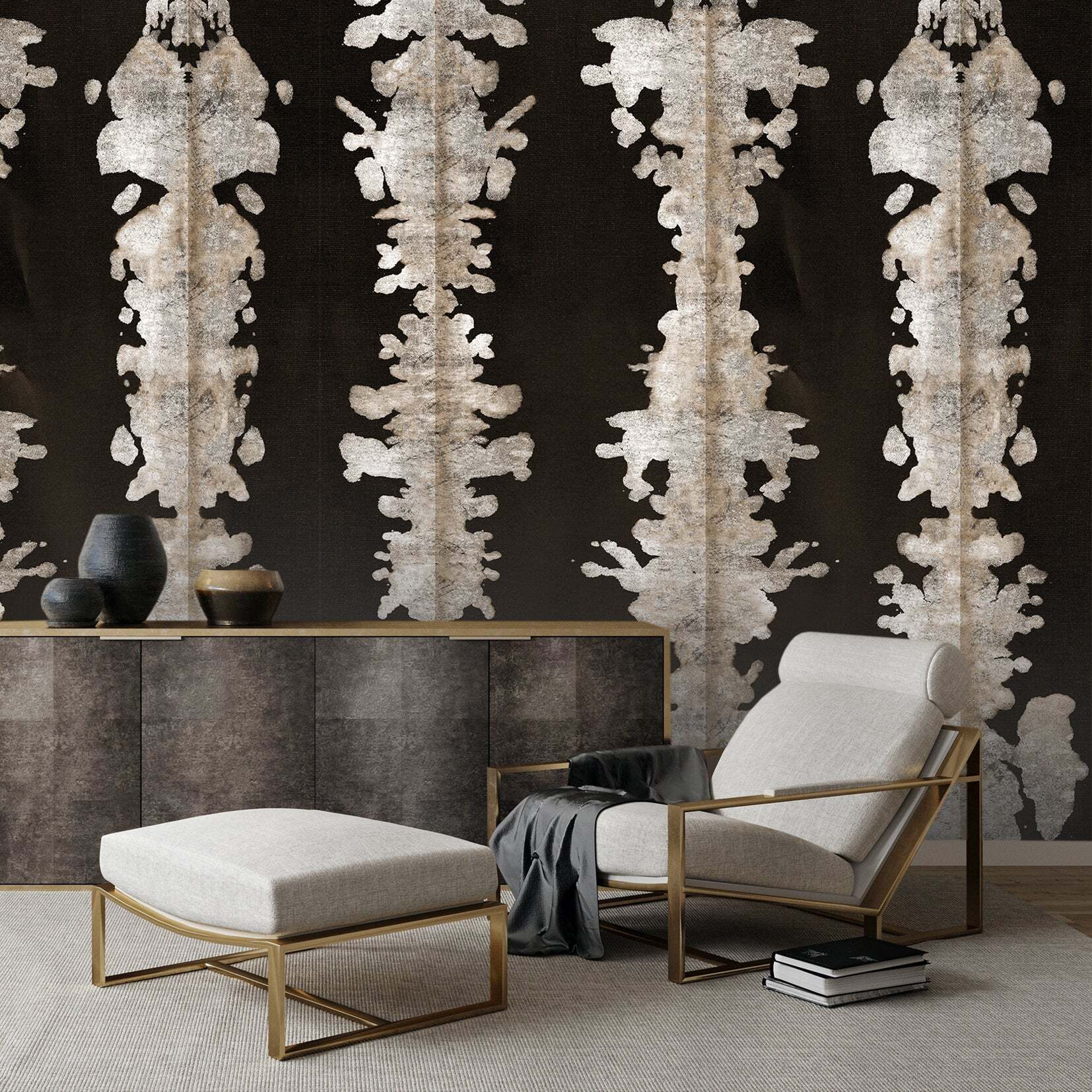 Carta da Parati Macchie Inchiostro