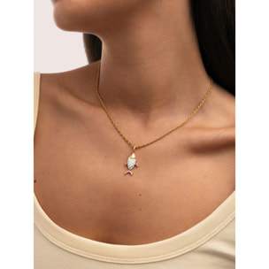Charm Bora Bora Placcato Oro