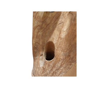 Range bouteille de vin en bois de teck H.180cm - KOOR