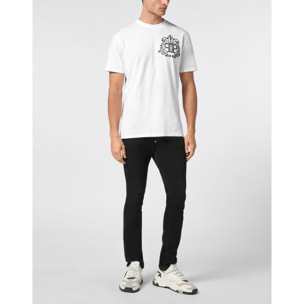 PHILIPP PLEIN T-Shirt Round Neck SKULL&BONES