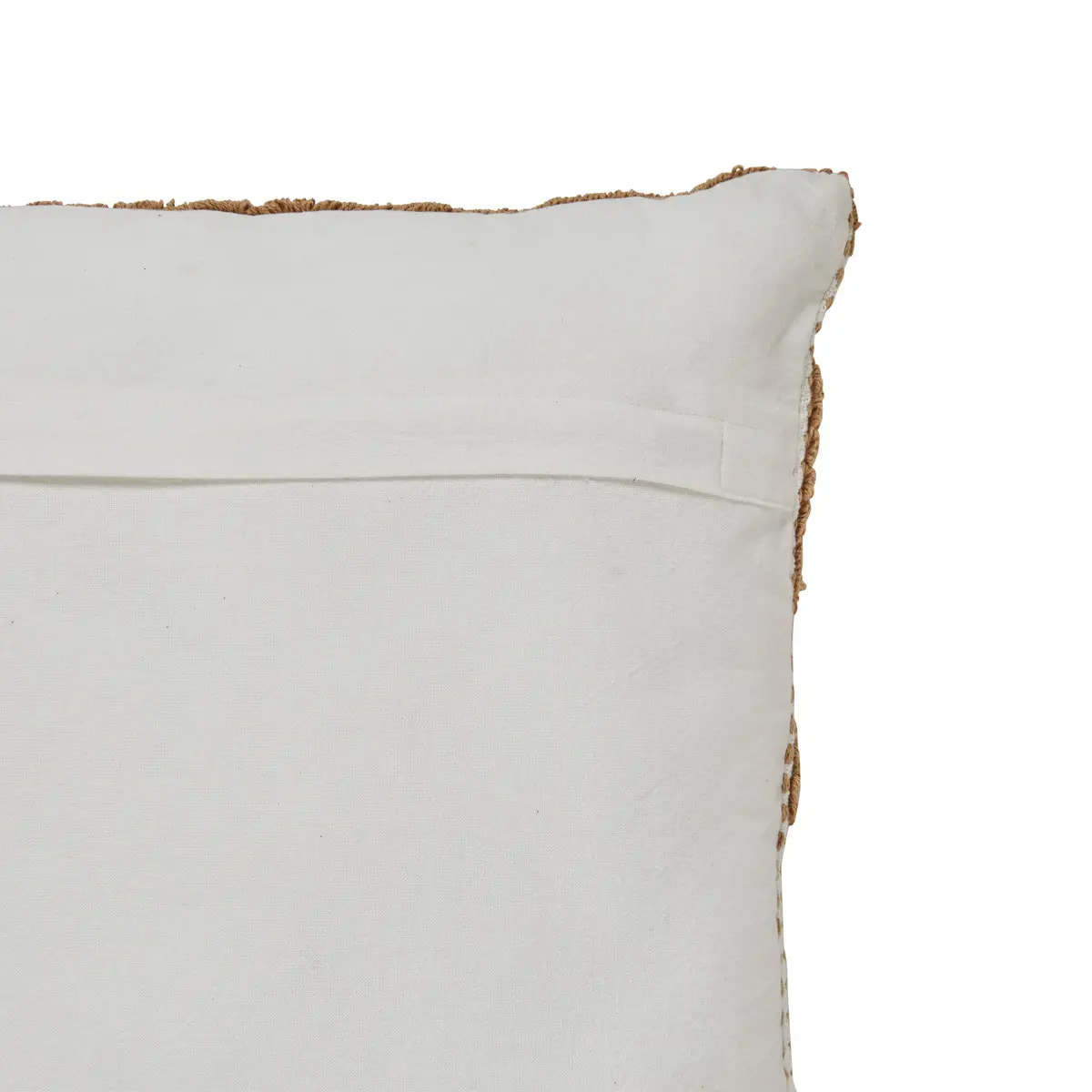 Coussin "Poppy" coton tufté lin 50x50cm