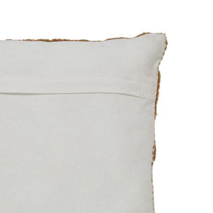 Coussin "Poppy" coton tufté lin 50x50cm