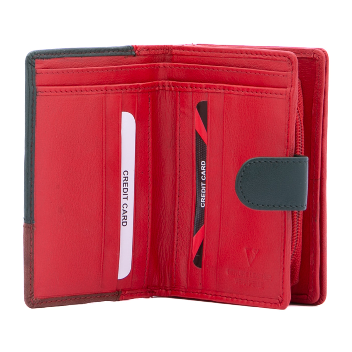 Portafoglio  da donna ecopelle Prodotto Vegano 13x9x3 cm