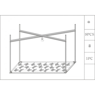 CONSOLE BUTTERFLIES GLASS CM 100X35X80