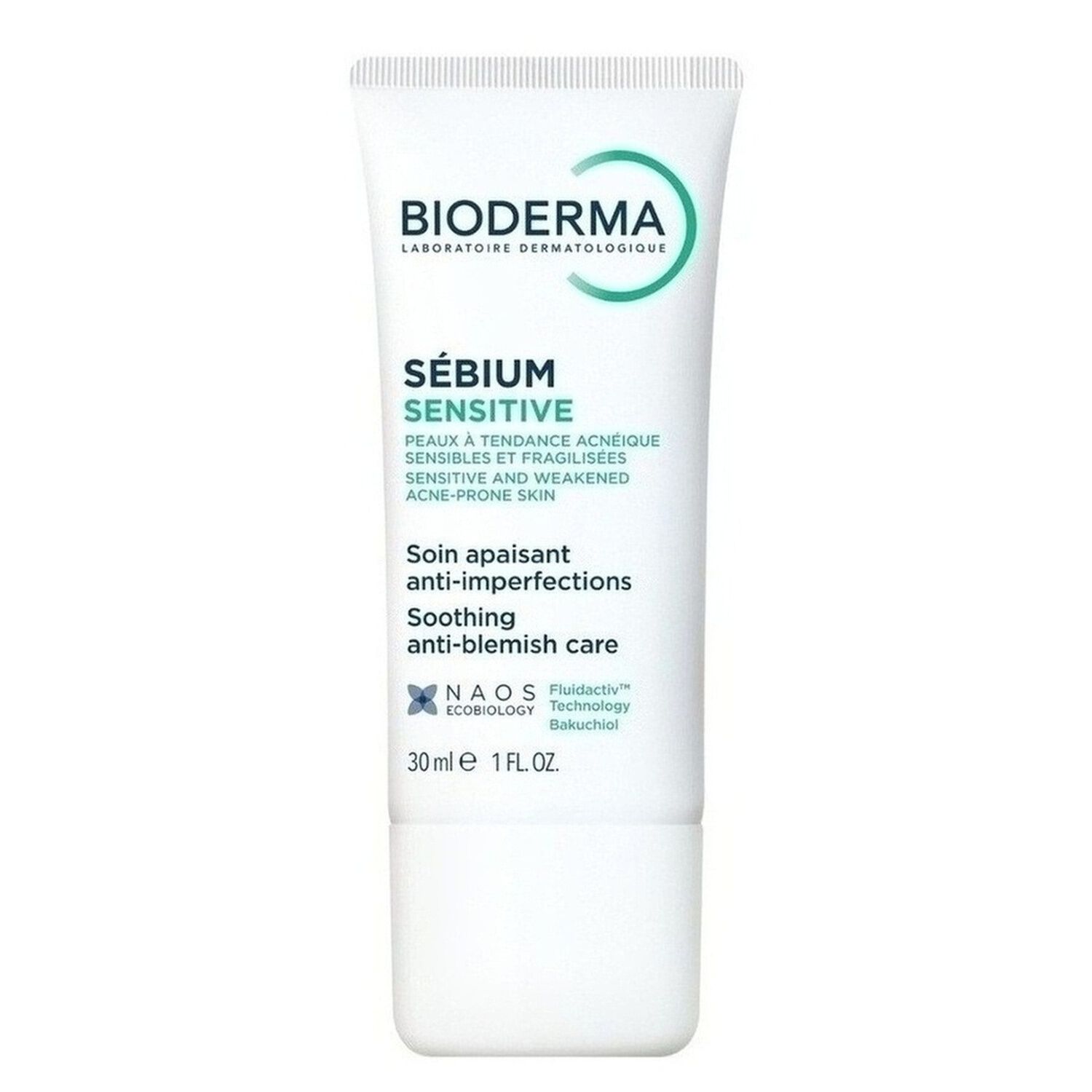 Sébium Sensitive - Soin Apaisant Anti-Imperfections - Peaux Sensibles à Tendance Acnéique 30 ml