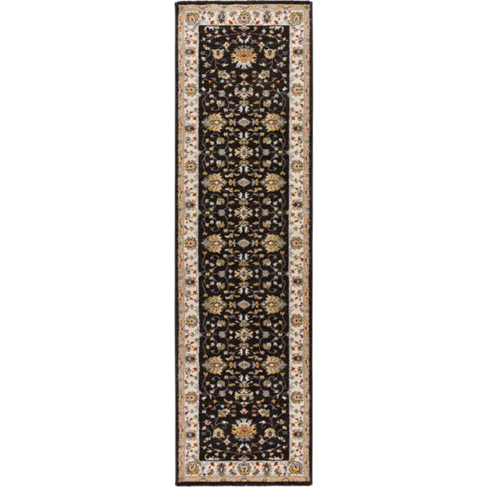 CLASSIC Alfombra estilo clásico de pelo corto en color antracita, varias medidas disponibles