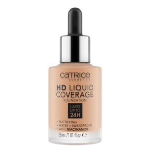 Hd Liquid Coverage Foundation - Fond de Teint Liquide Haute Couvrance 30ml
