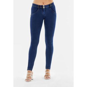 Jeggings push up WR.UP® skinny in cotone organico