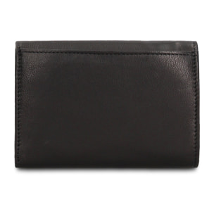 Portafoglio donna in vera pelle - Modello Rubino Prime - Casual - 15.0 x 10.0 x 3.5 cm