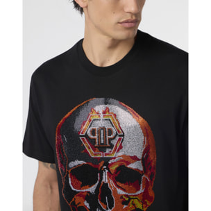 PHILIPP PLEIN T-shirt girocollo a maniche corte SKULL