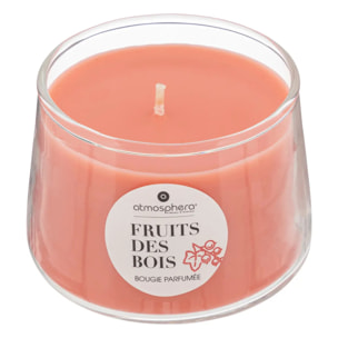 Bougie parfumée "Izor" en verre 110g fruits des bois