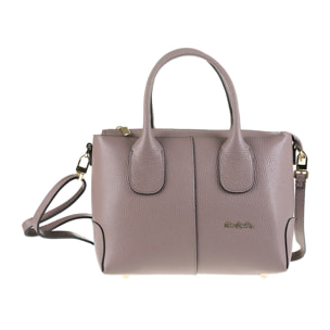Borsa a mano da donna Made in Italy - Modello Silvana Elite - 100% pelle - 22.0 x 15.0 x 10.0 cm